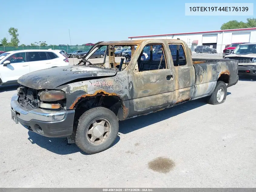 2004 GMC Sierra 1500 Sle VIN: 1GTEK19T44E176139 Lot: 45613428