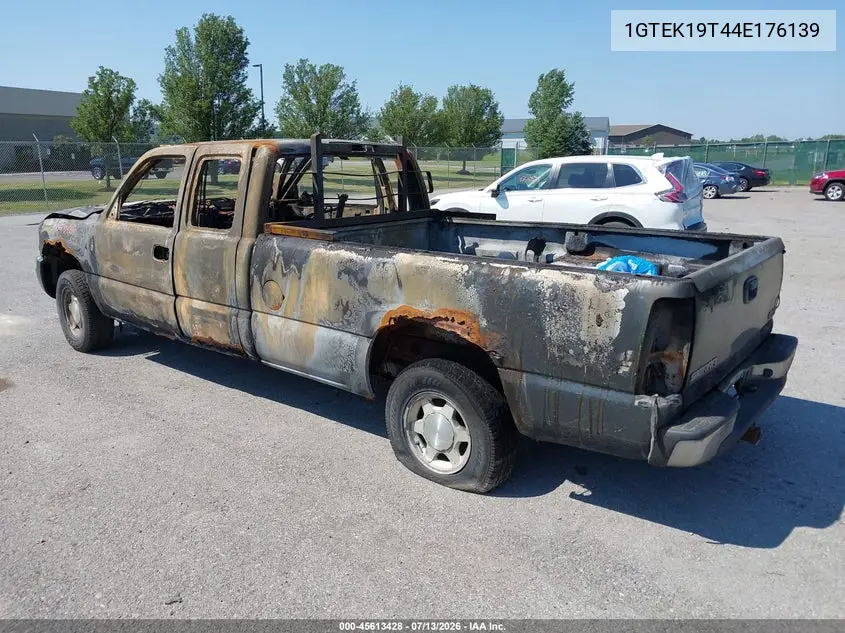 2004 GMC Sierra 1500 Sle VIN: 1GTEK19T44E176139 Lot: 45613428