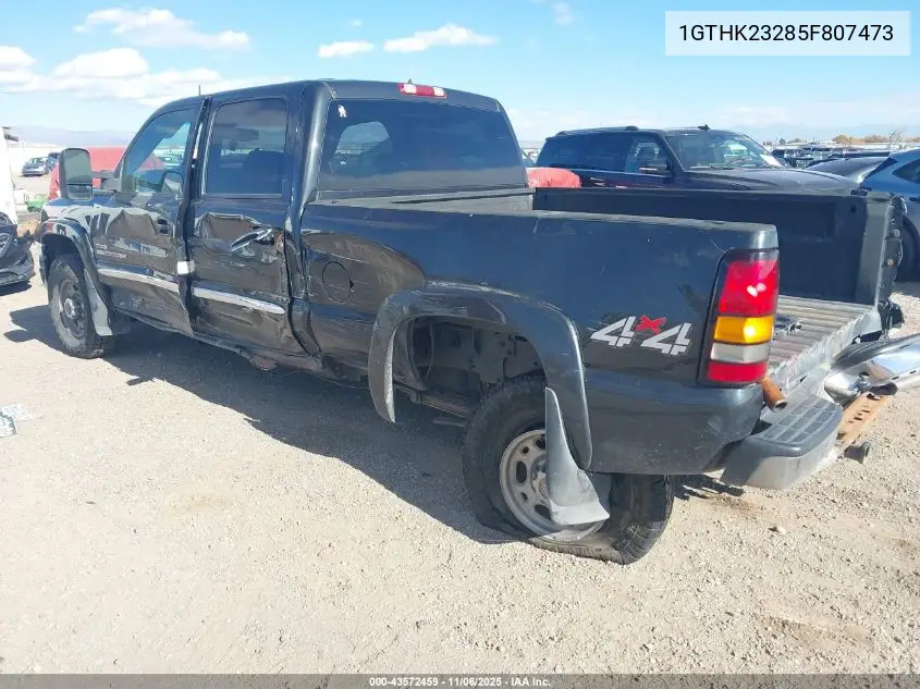 1GTHK23285F807473 2005 GMC Sierra 2500Hd Slt