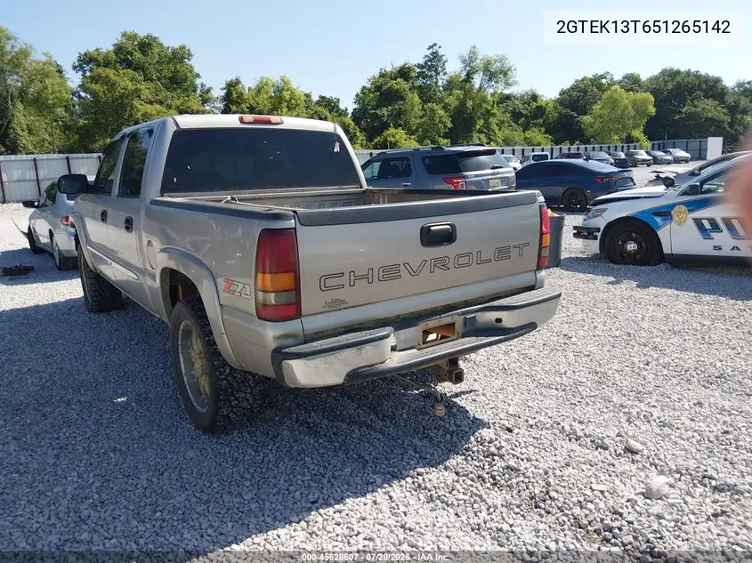 2005 GMC Sierra 1500 Sle VIN: 2GTEK13T651265142 Lot: 45628607