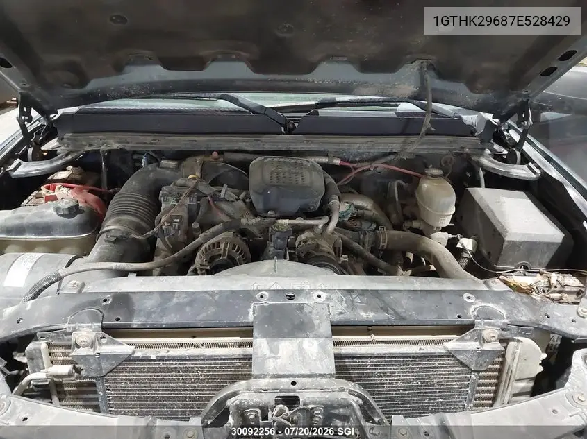 2007 GMC Sierra K2500 Heavy Duty VIN: 1GTHK29687E528429 Lot: 30092256