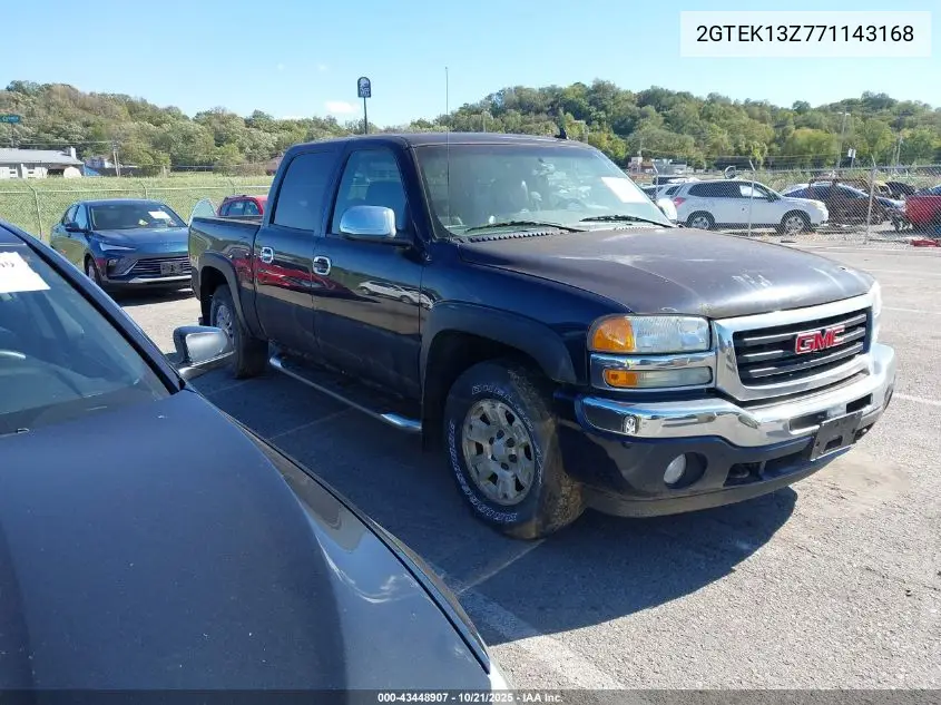 2GTEK13Z771143168 2007 GMC Sierra 1500 Classic Slt