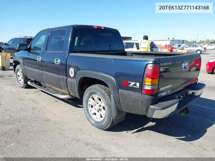 2GTEK13Z771143168 2007 GMC Sierra 1500 Classic Slt