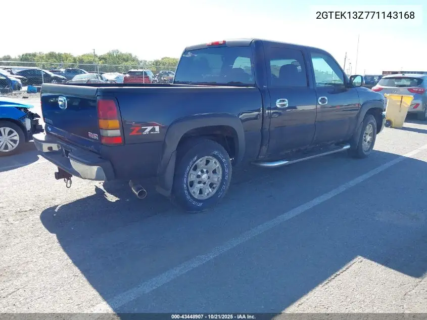 2GTEK13Z771143168 2007 GMC Sierra 1500 Classic Slt