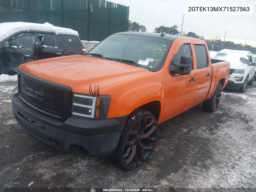 2GTEK13MX71527563 2007 GMC Sierra 1500 Sle1