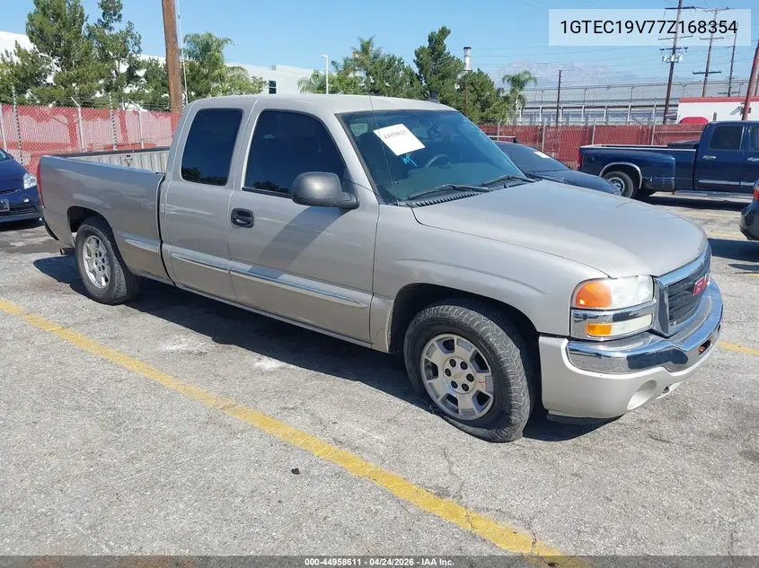 1GTEC19V77Z168354 2007 GMC Sierra 1500 Classic Sle1