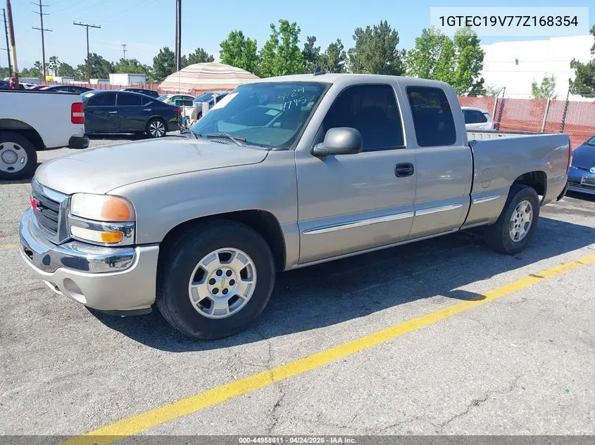 1GTEC19V77Z168354 2007 GMC Sierra 1500 Classic Sle1