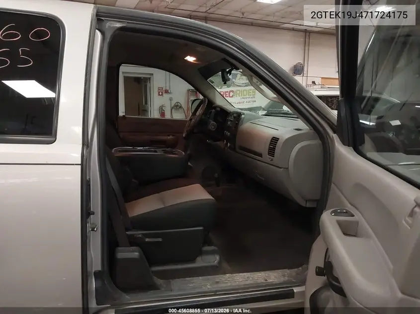 2007 GMC Sierra 1500 Work Truck VIN: 2GTEK19J471724175 Lot: 45608855