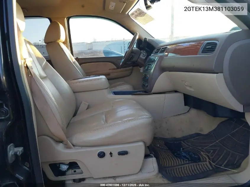 2GTEK13M381103059 2008 GMC Sierra 1500 Slt