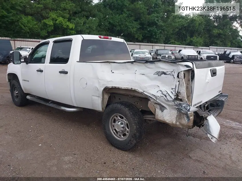 2008 GMC Sierra 2500Hd Work Truck VIN: 1GTHK23K38F196515 Lot: 45548463