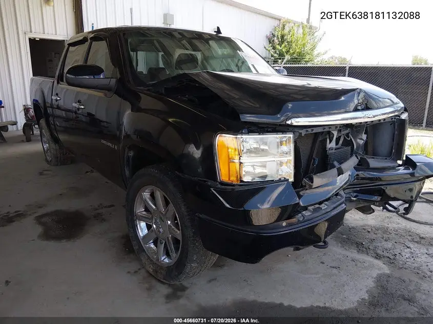 2008 GMC Sierra 1500 Denali VIN: 2GTEK638181132088 Lot: 45660731