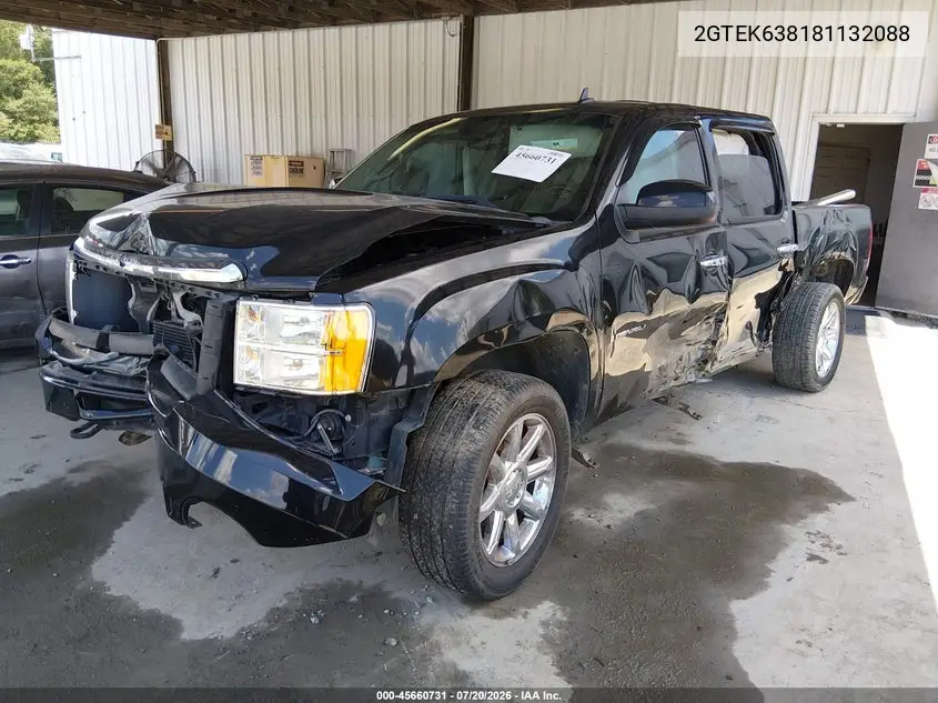 2008 GMC Sierra 1500 Denali VIN: 2GTEK638181132088 Lot: 45660731