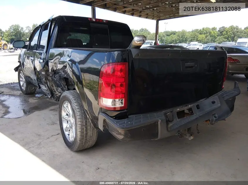 2008 GMC Sierra 1500 Denali VIN: 2GTEK638181132088 Lot: 45660731