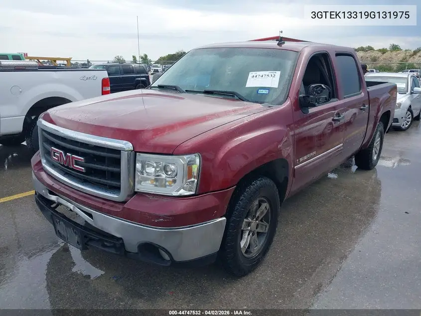 3GTEK13319G131975 2009 GMC Sierra 1500 Work Truck