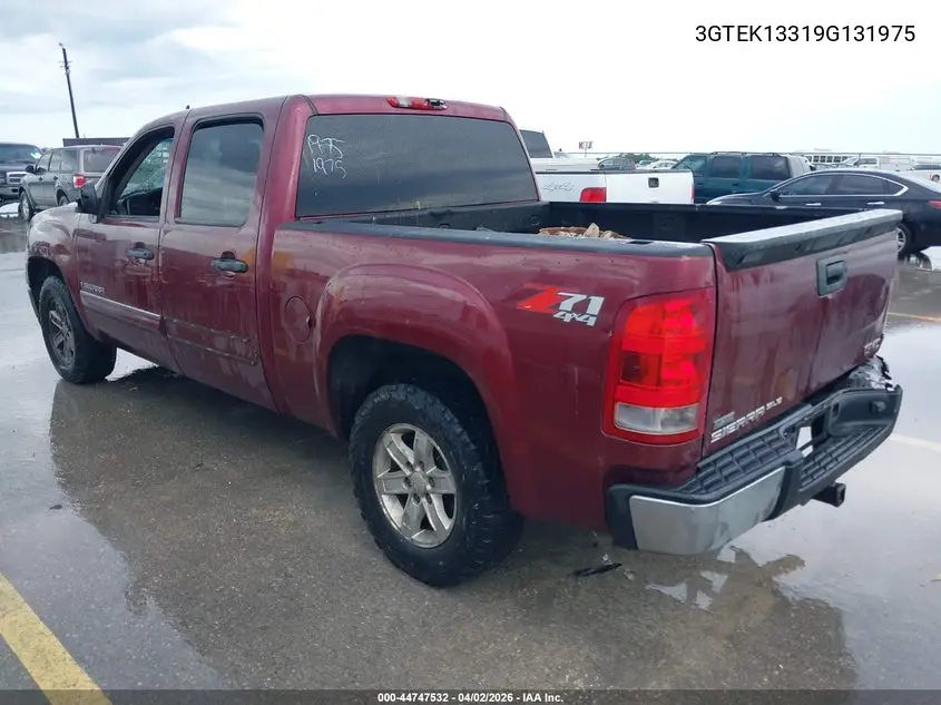 3GTEK13319G131975 2009 GMC Sierra 1500 Work Truck