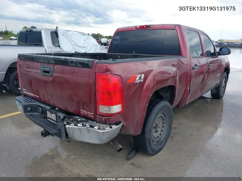 3GTEK13319G131975 2009 GMC Sierra 1500 Work Truck