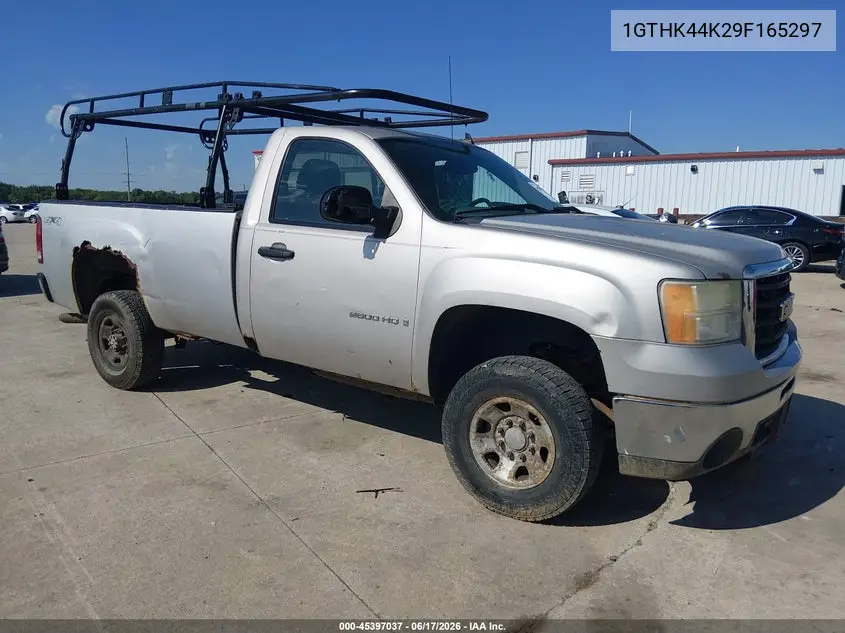 2009 GMC Sierra 2500Hd Work Truck VIN: 1GTHK44K29F165297 Lot: 45397037