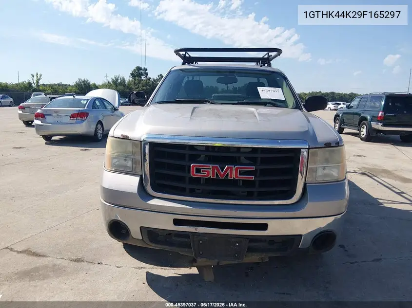 2009 GMC Sierra 2500Hd Work Truck VIN: 1GTHK44K29F165297 Lot: 45397037