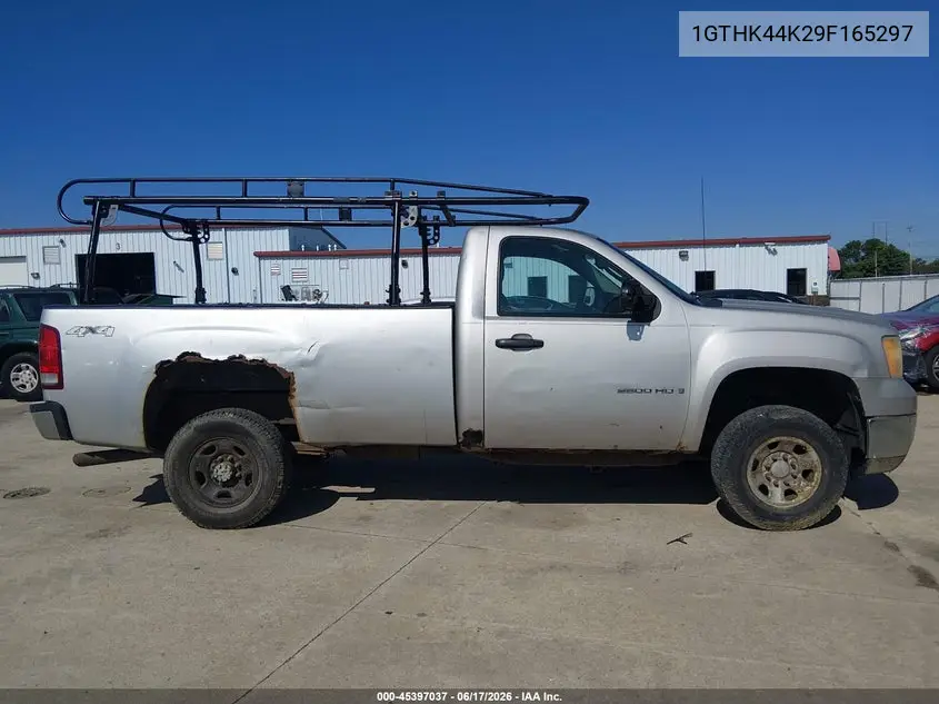 2009 GMC Sierra 2500Hd Work Truck VIN: 1GTHK44K29F165297 Lot: 45397037
