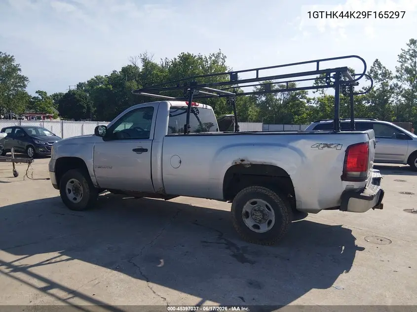2009 GMC Sierra 2500Hd Work Truck VIN: 1GTHK44K29F165297 Lot: 45397037