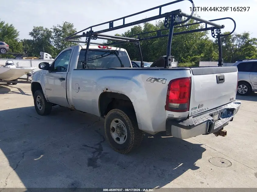 2009 GMC Sierra 2500Hd Work Truck VIN: 1GTHK44K29F165297 Lot: 45397037