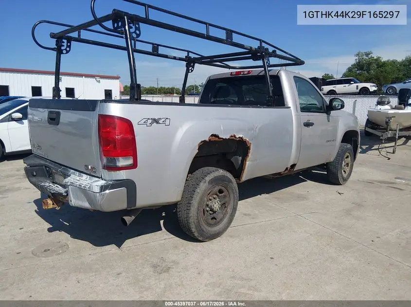 2009 GMC Sierra 2500Hd Work Truck VIN: 1GTHK44K29F165297 Lot: 45397037