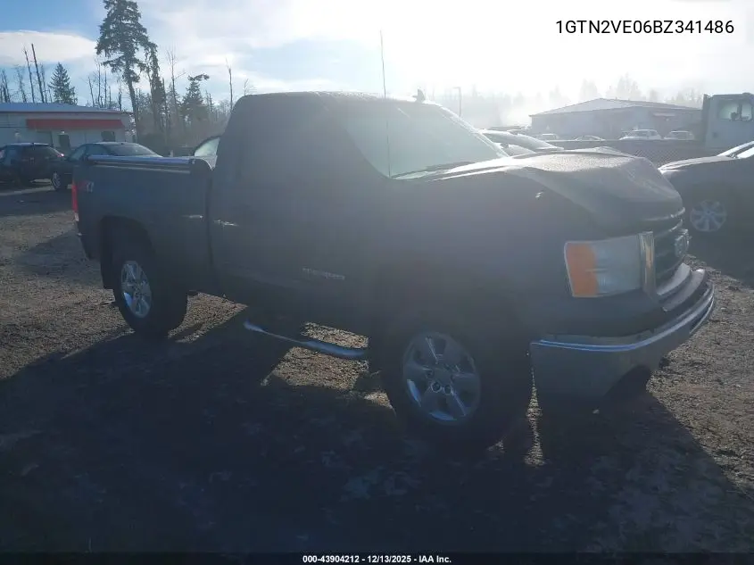 1GTN2VE06BZ341486 2011 GMC Sierra 1500 Sle