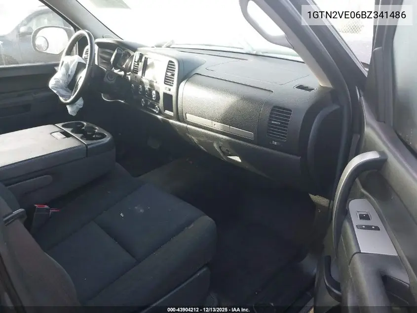 1GTN2VE06BZ341486 2011 GMC Sierra 1500 Sle