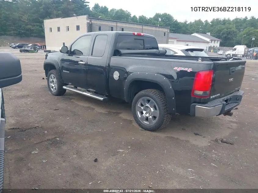 2011 GMC Sierra 1500 Sle VIN: 1GTR2VE36BZ218119 Lot: 45668143