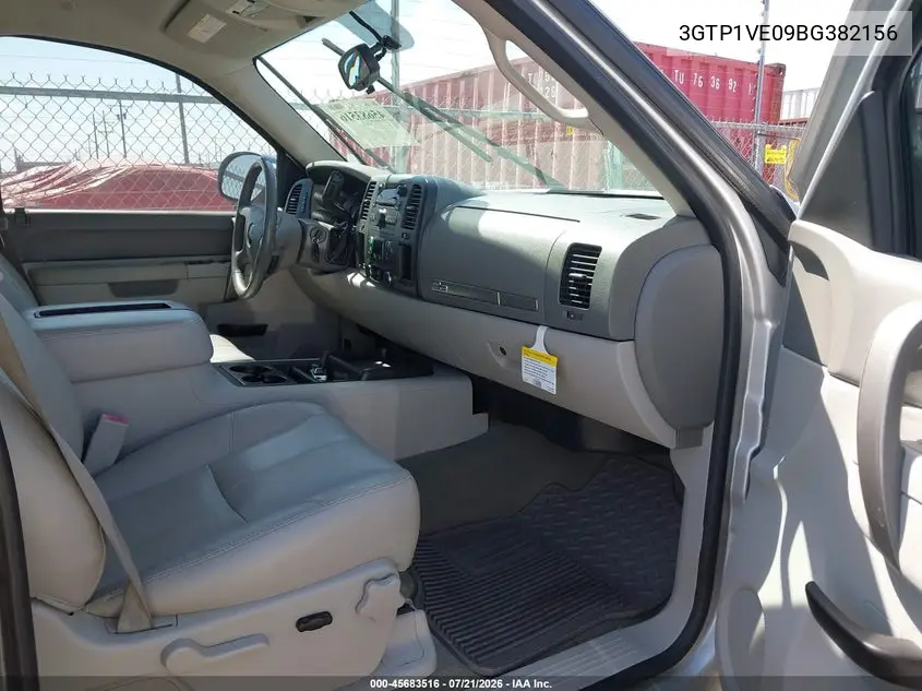 2011 GMC Sierra 1500 Sle VIN: 3GTP1VE09BG382156 Lot: 45683516
