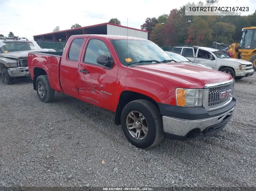 1GTR2TE74CZ167423 2012 GMC Sierra 1500 Work Truck