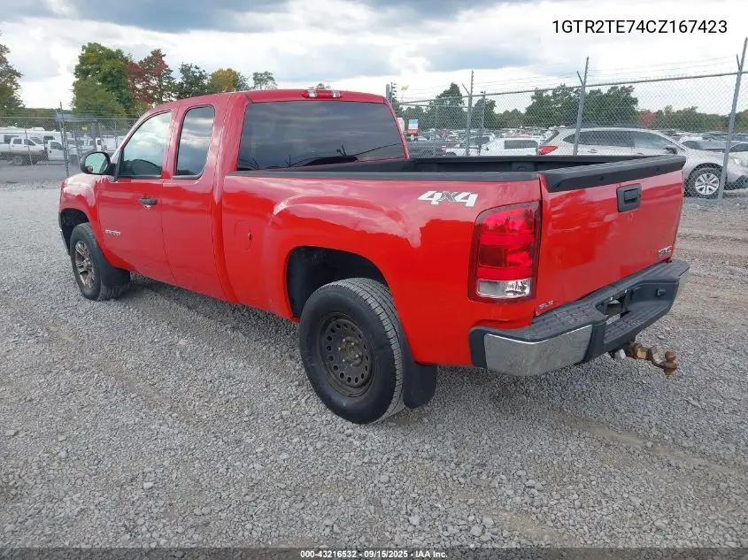 1GTR2TE74CZ167423 2012 GMC Sierra 1500 Work Truck