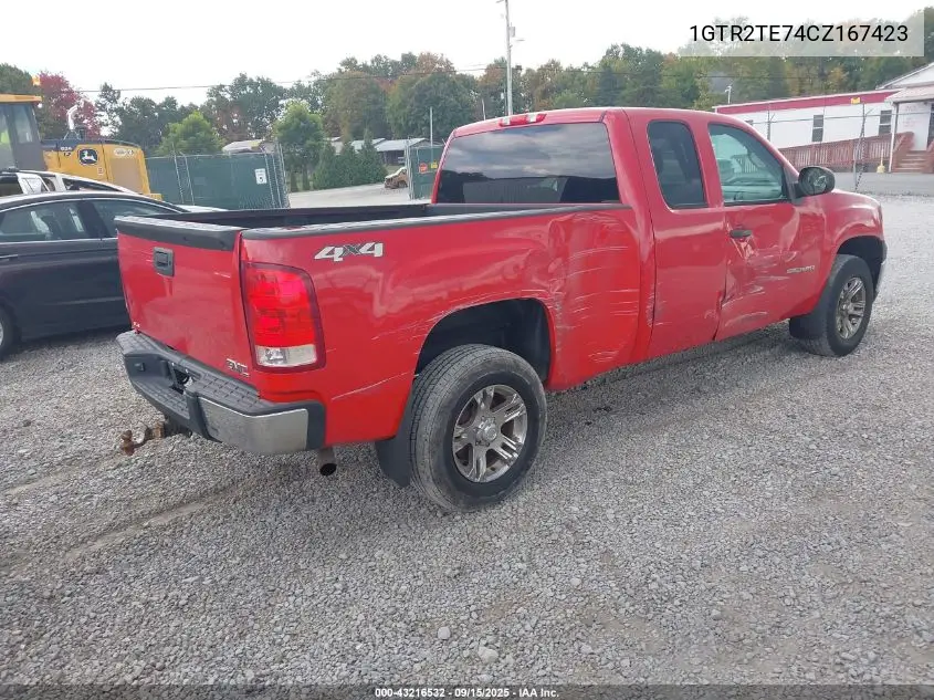 1GTR2TE74CZ167423 2012 GMC Sierra 1500 Work Truck