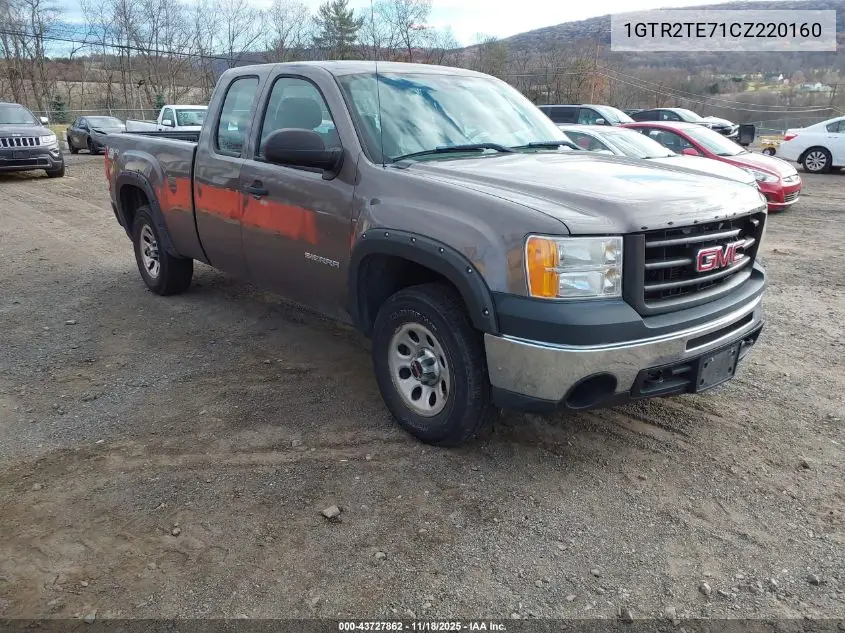 1GTR2TE71CZ220160 2012 GMC Sierra 1500 Work Truck