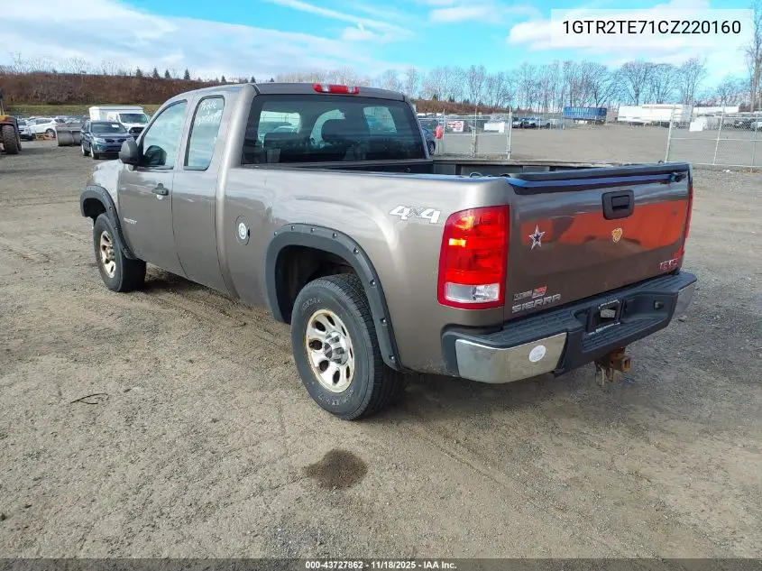 1GTR2TE71CZ220160 2012 GMC Sierra 1500 Work Truck