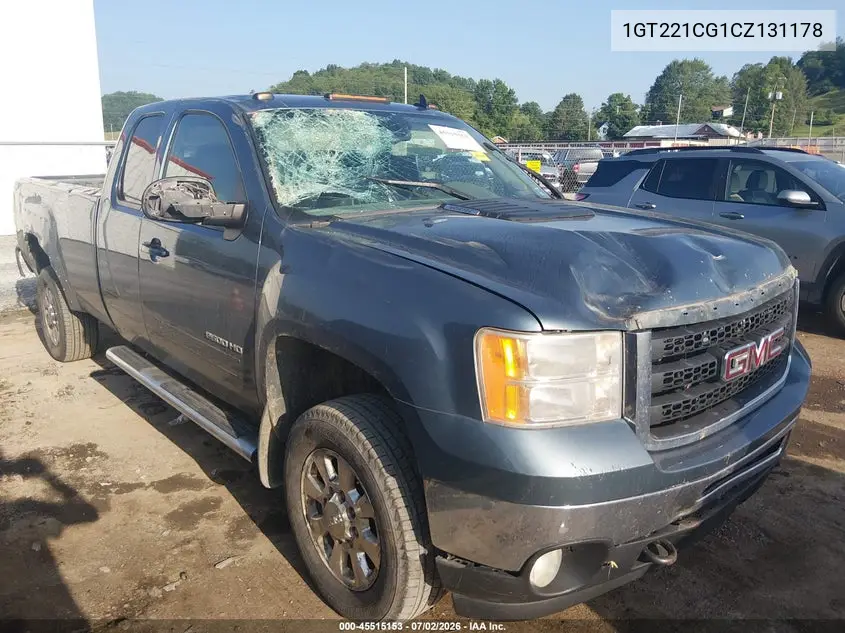 2012 GMC Sierra 2500Hd Slt VIN: 1GT221CG1CZ131178 Lot: 45515153