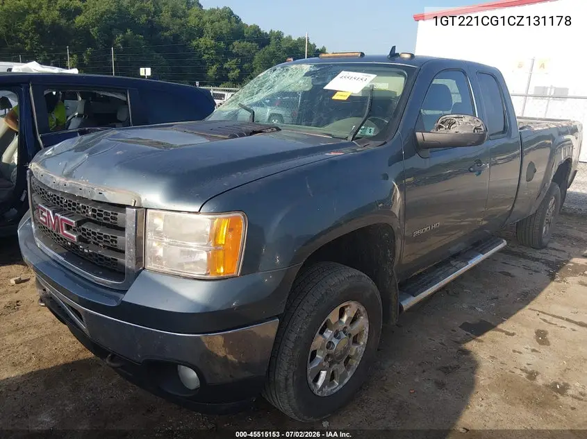 2012 GMC Sierra 2500Hd Slt VIN: 1GT221CG1CZ131178 Lot: 45515153