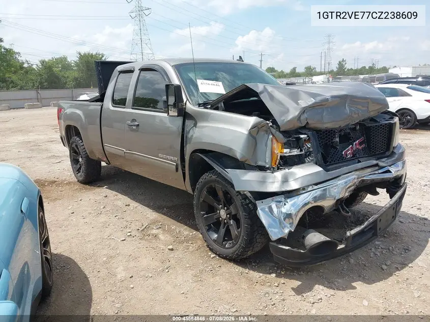 2012 GMC Sierra 1500 Sle VIN: 1GTR2VE77CZ238609 Lot: 45564846