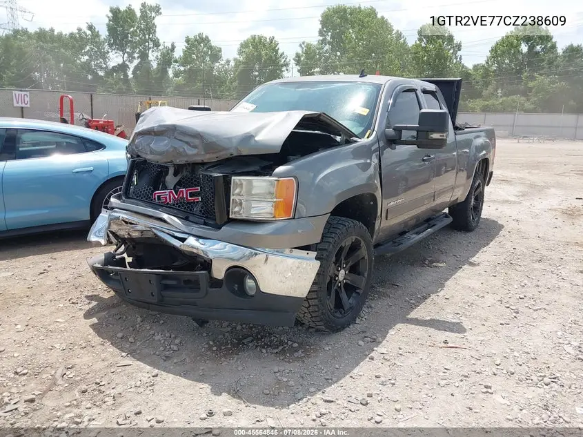 2012 GMC Sierra 1500 Sle VIN: 1GTR2VE77CZ238609 Lot: 45564846