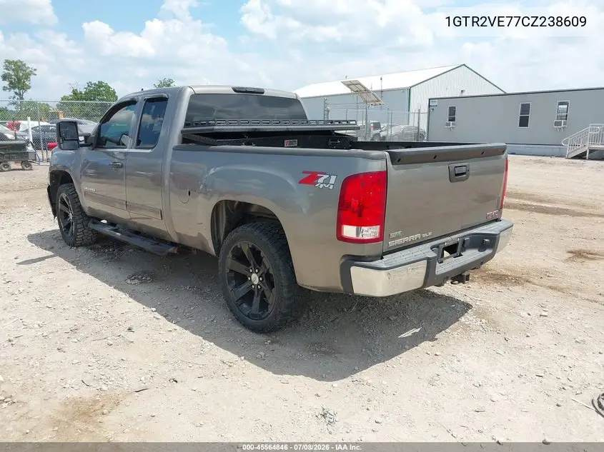 2012 GMC Sierra 1500 Sle VIN: 1GTR2VE77CZ238609 Lot: 45564846