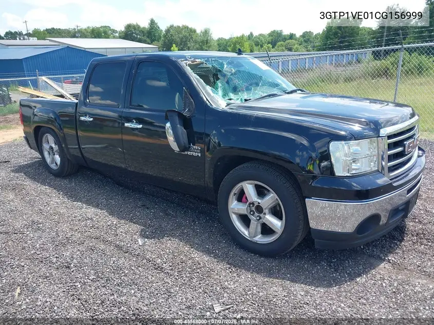 2012 GMC Sierra 1500 Sle VIN: 3GTP1VE01CG156999 Lot: 45568000