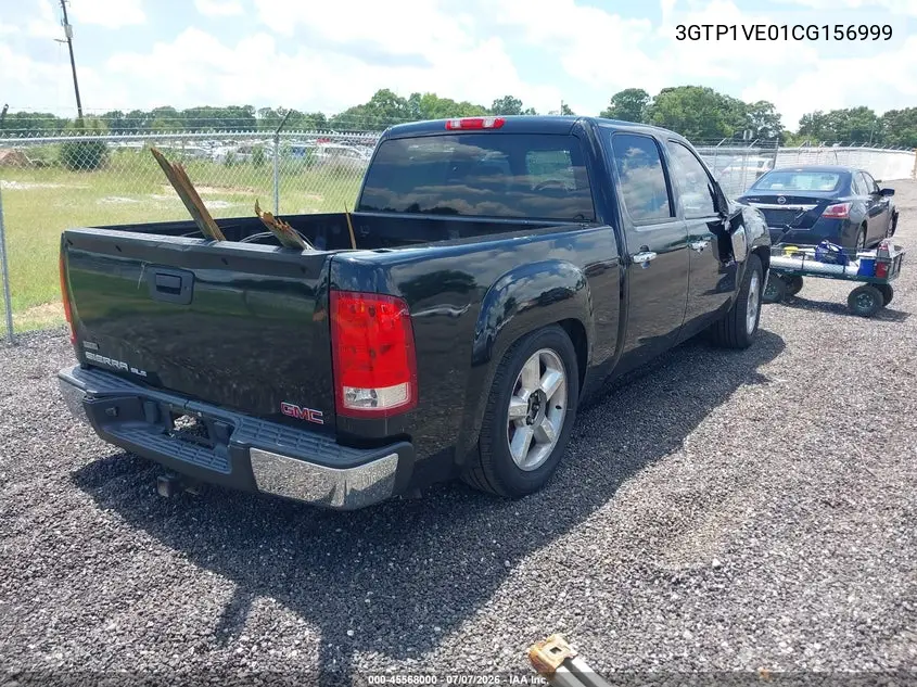 2012 GMC Sierra 1500 Sle VIN: 3GTP1VE01CG156999 Lot: 45568000