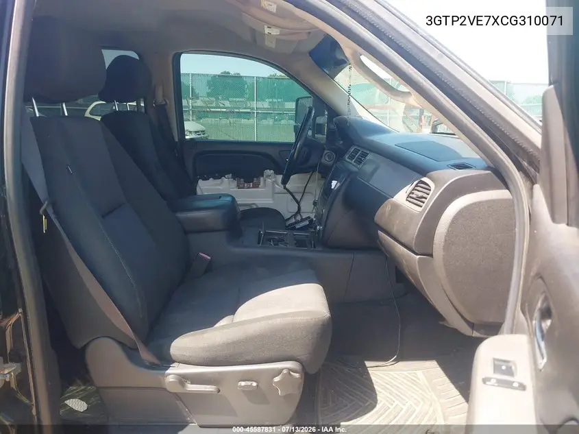 2012 GMC Sierra 1500 Sle VIN: 3GTP2VE7XCG310071 Lot: 45587831