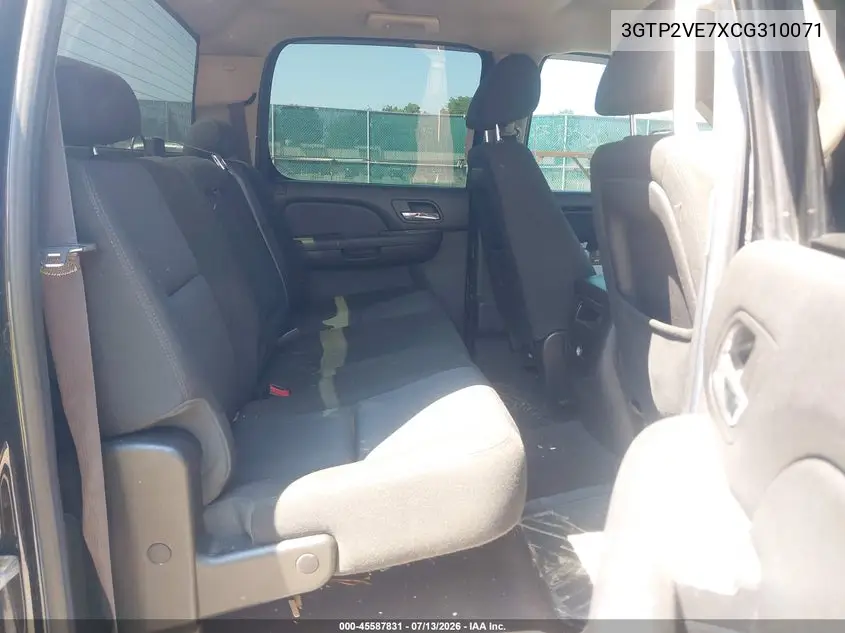 2012 GMC Sierra 1500 Sle VIN: 3GTP2VE7XCG310071 Lot: 45587831
