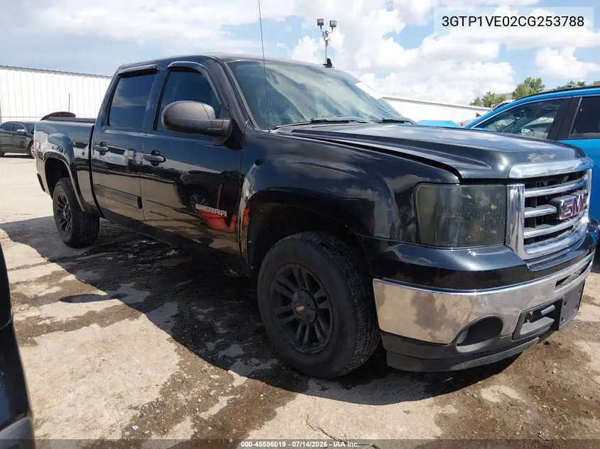 2012 GMC Sierra 1500 Sle VIN: 3GTP1VE02CG253788 Lot: 45596019