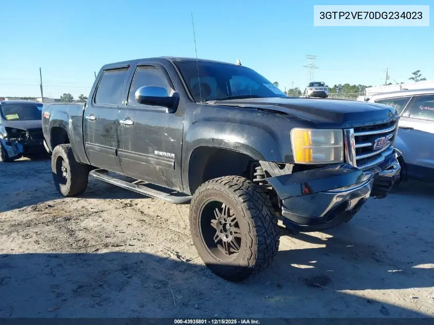 3GTP2VE70DG234023 2013 GMC Sierra 1500 Sle
