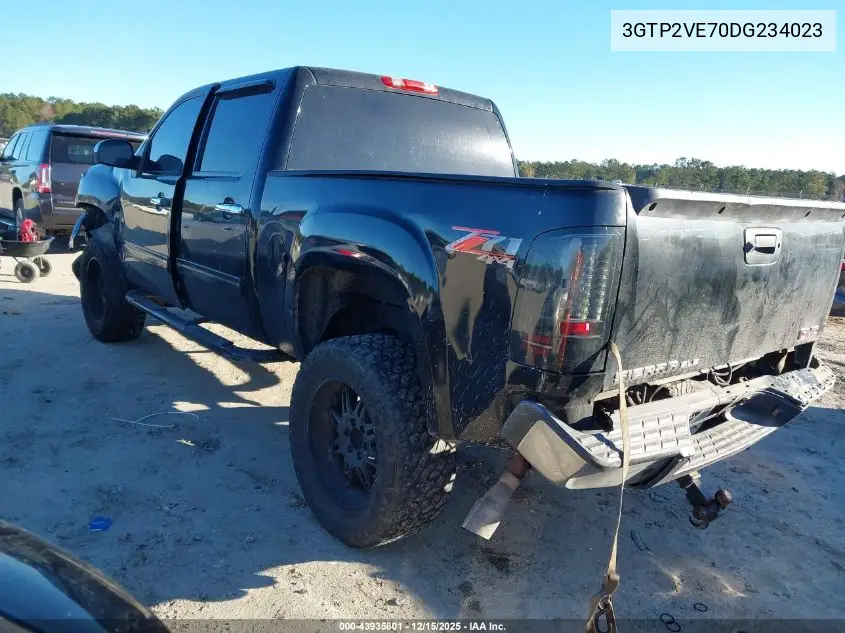 3GTP2VE70DG234023 2013 GMC Sierra 1500 Sle