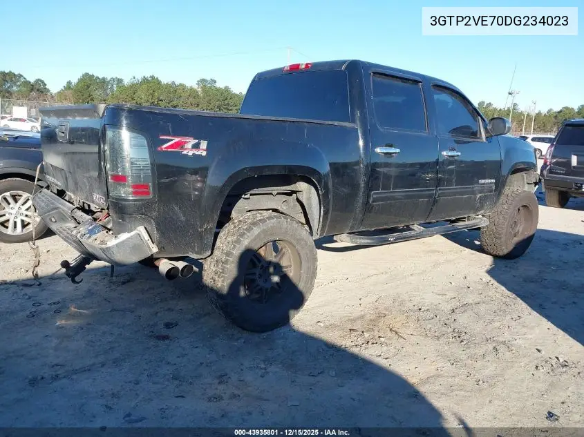 3GTP2VE70DG234023 2013 GMC Sierra 1500 Sle