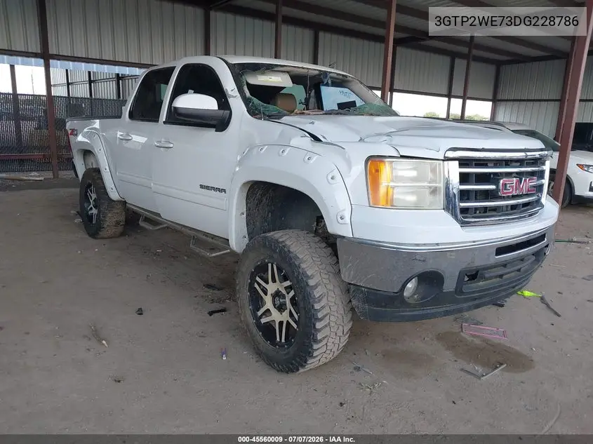 2013 GMC Sierra 1500 Slt VIN: 3GTP2WE73DG228786 Lot: 45560009