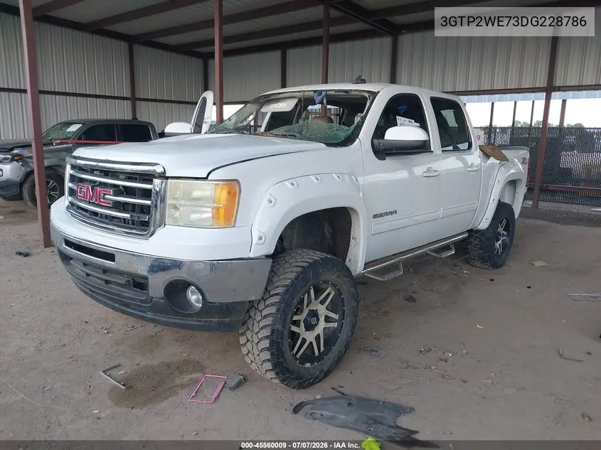 2013 GMC Sierra 1500 Slt VIN: 3GTP2WE73DG228786 Lot: 45560009